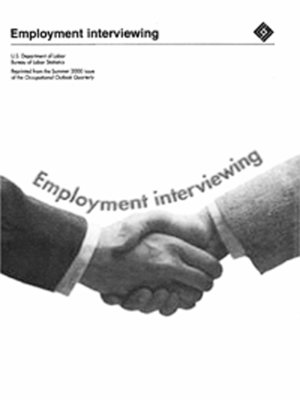 cover image of Employment Interviewing